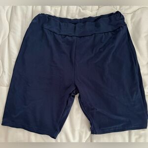 Blue shorts